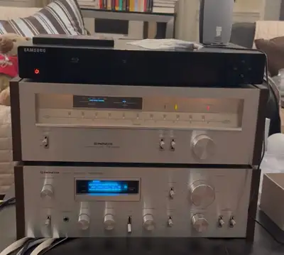 vintage pioneer amp and Tuner, View more