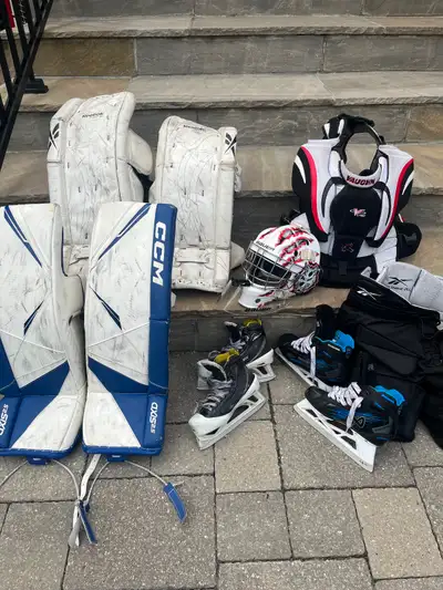Ice hockey goalie equipment, View more