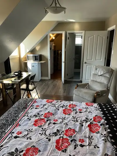 Master bedroom for rent for female only Very clean have new queen mattress, full internet, Tv , micr...