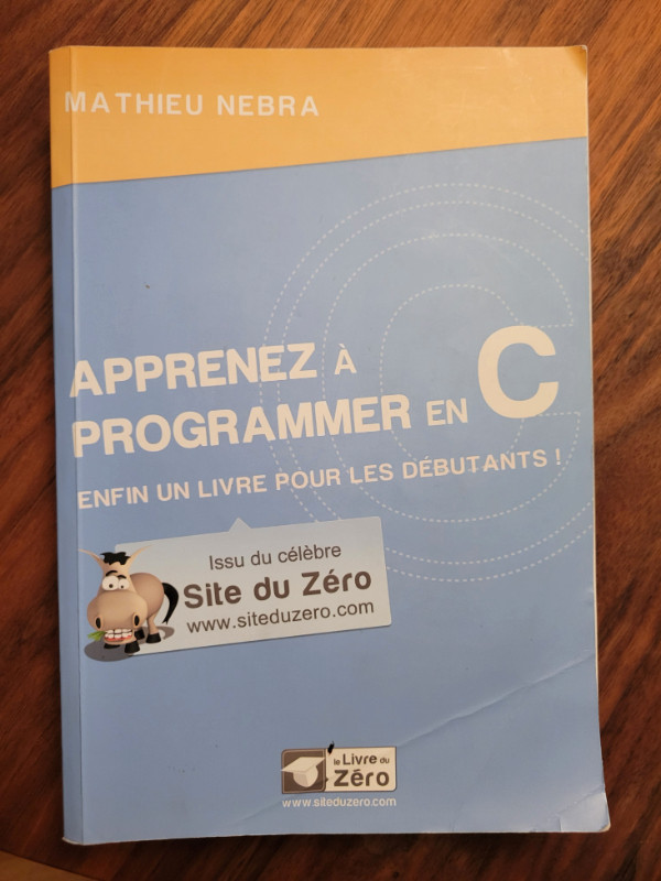 Apprenez a programmer en C dans Manuels  à Ville de Montréal