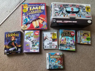 Various Older Video Games, View more