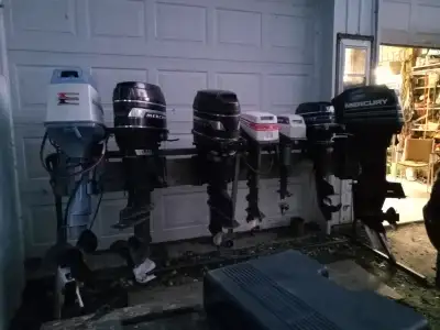 Boat Motors some running and some for parts, View more