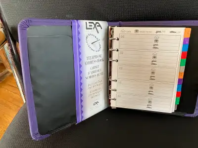 Telephone Book A-Z Index Ring Binder NEW, View more