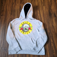 Guns N Roses Official Licensed Classic Logo Hooded Sweatshirt Ho