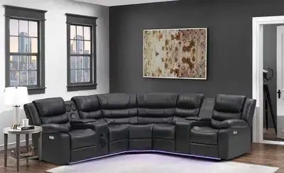 Power Reclining Sectional, View more