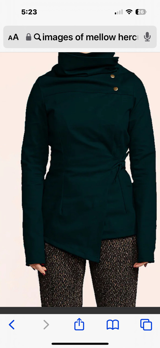Woman’s Cotton Asymmetrical Jacket dans Femmes - Hauts et vêtements d'extérieur  à Ville de Montréal - Image 3