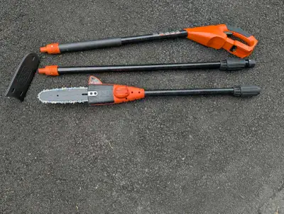 BLACK+DECKER 20V – Scie à chaîne 10 po avec perche, View more