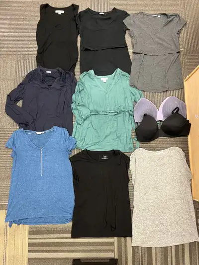 Maternity nursing tops size small/medium, View more