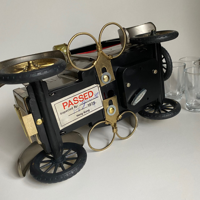 Vintage 1918 Model T Ford Whiskey Decanter Music Box in Arts & Collectibles in Abbotsford - Image 3