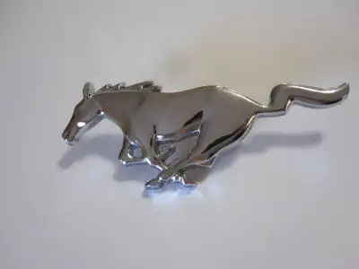 Emblem is in pretty good condition. Light scratches, fine pits, part number D1ZB-8216-AA. Will ship...