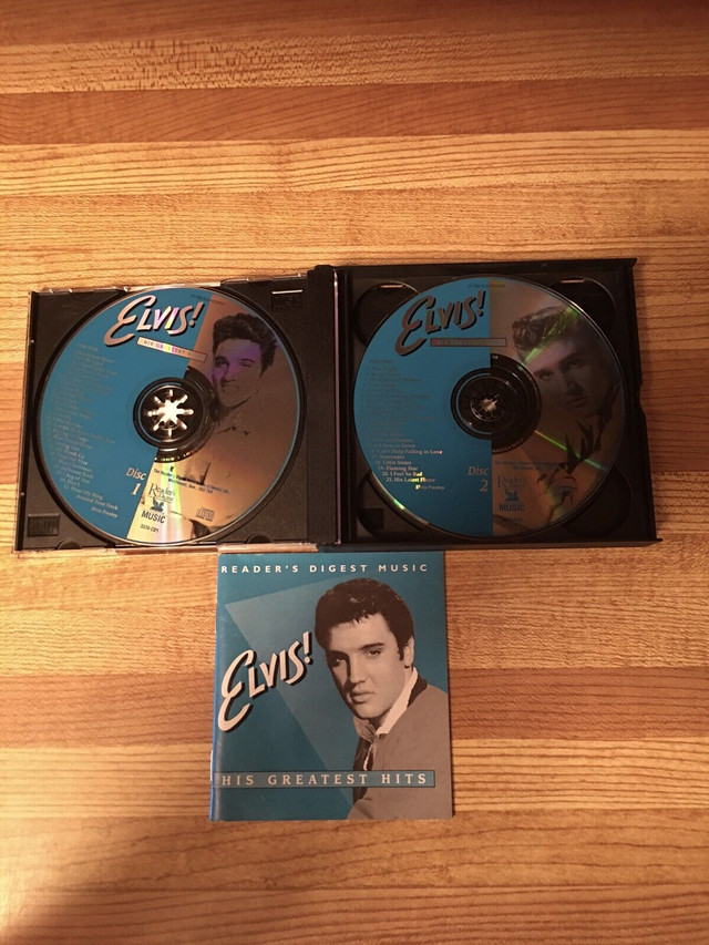 CD SET-ELVIS PRESLEY-4 DISC GREATEST HITS in CDs, DVDs & Blu-ray in City of Toronto - Image 3
