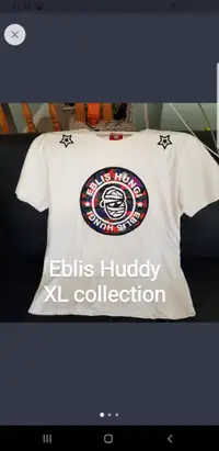 T-shirt XL Eblis Huddy collection **Brand New 
