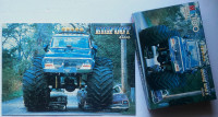 Vintage BIGFOOT 4x4 monster truck puzzle, complete