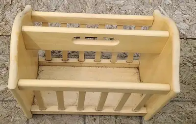 Wooden Magazine Rack, View more