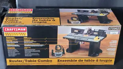 Craftsman Router Table Combo (24756726), View more