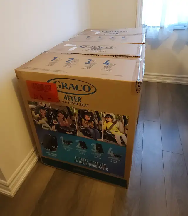 Graco 4Ever All-in-One Car Seat (Drew) - Brand New in Strollers, Carriers & Car Seats in Oakville / Halton Region - Image 8