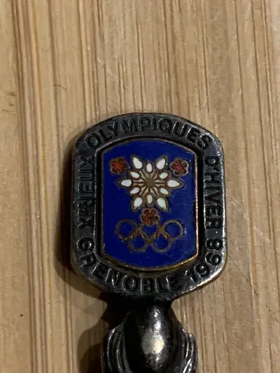 Souvenir Silver Spoon - 1968 Grenoble Olympics, View more