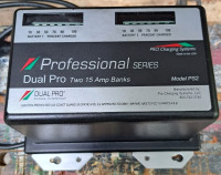 Dual Pro Professional Series 2 Bank Battery Charger