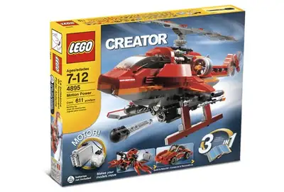 LEGO Creator 4895 Motion Power (2006) 611 Pcs, View more