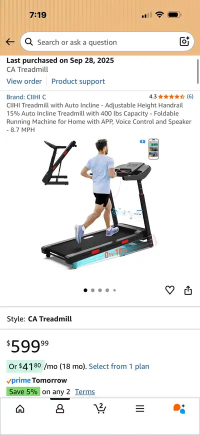 treadmill , View more