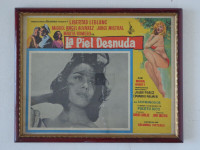 $60 Mexican Lobby Card - La Piel Desnuda