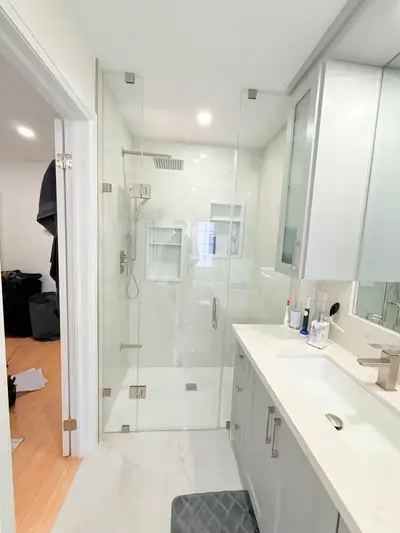 Bathroom reno, View more