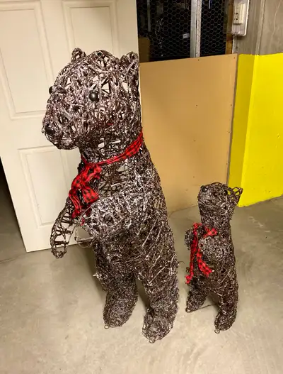 Christmas Bears Outdoor Light Set, View more