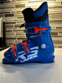 Ski Boots. Lange RSJ50. Size 21.5/youth 3.5 US