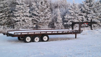 100 % Farm flat deck trailer