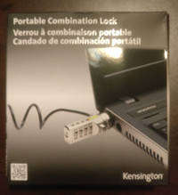 Kensington Combination Cable Lock