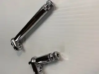 NEW Sold in Pairs Long 4-3/4" Short 2-1/2" Chrome Plated. Made In Taiwan