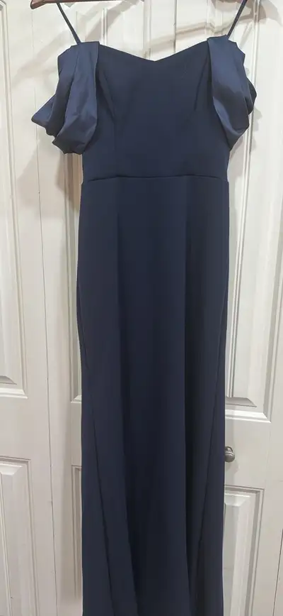 Navy Blue Formal Gown, View more