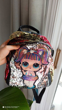 Girl's LOL doll mini backpack