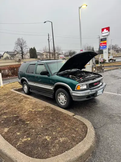 Looking to trade my 1996 GMC Jimmy 4x4 plus cash, for a working pickup or SUV with 4x4. It has appro...