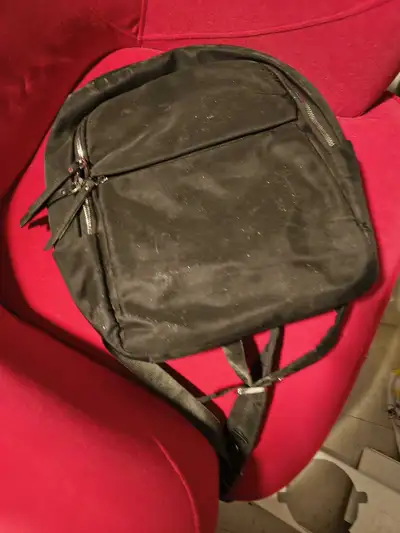 black backpack, View more