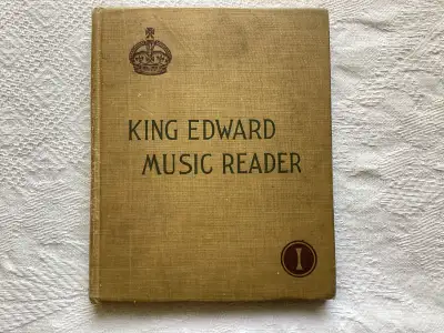 Antique Book 1910 King Edward Music Reader Book 1, View more