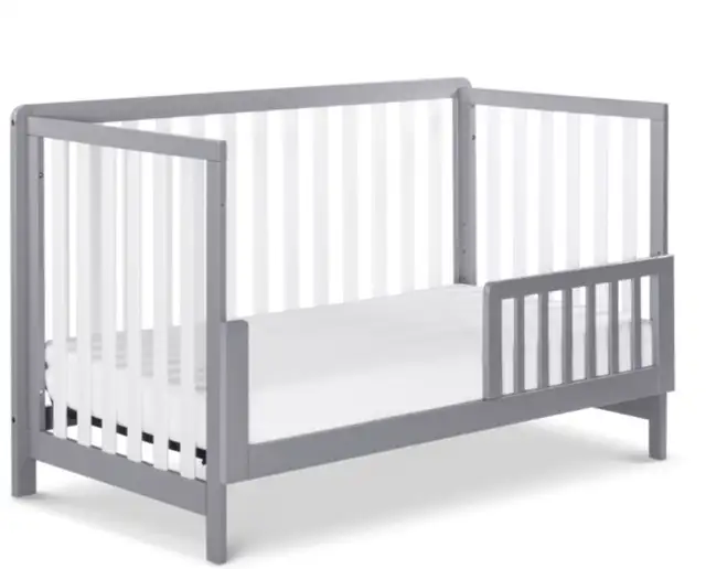 Convertible Crib & Toddler Bed with Mattress in Cribs in Oshawa / Durham Region - Image 2