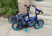 Kids PJ mask bike 12” tires with training wheels