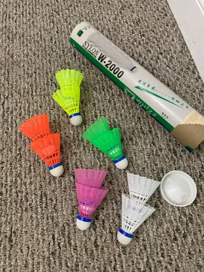 10 Badminton Shuttlecocks - sports equipment, View more
