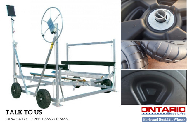 Bertrand Boat Lift Wheels: Easy and Convenient Moving. in Other in Kelowna