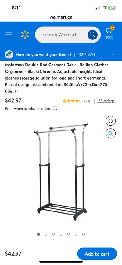 Clothing rack, View more