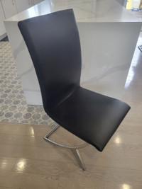 4 Delfin dining Chairs  in Black