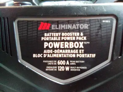 Selling a Brand new power box eliminator battery Booster and power pack,, Brand new from Canadian ti...