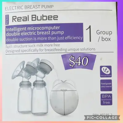 Electric pump: $40, View more