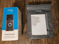 Ring video doorbell and mount - brand new