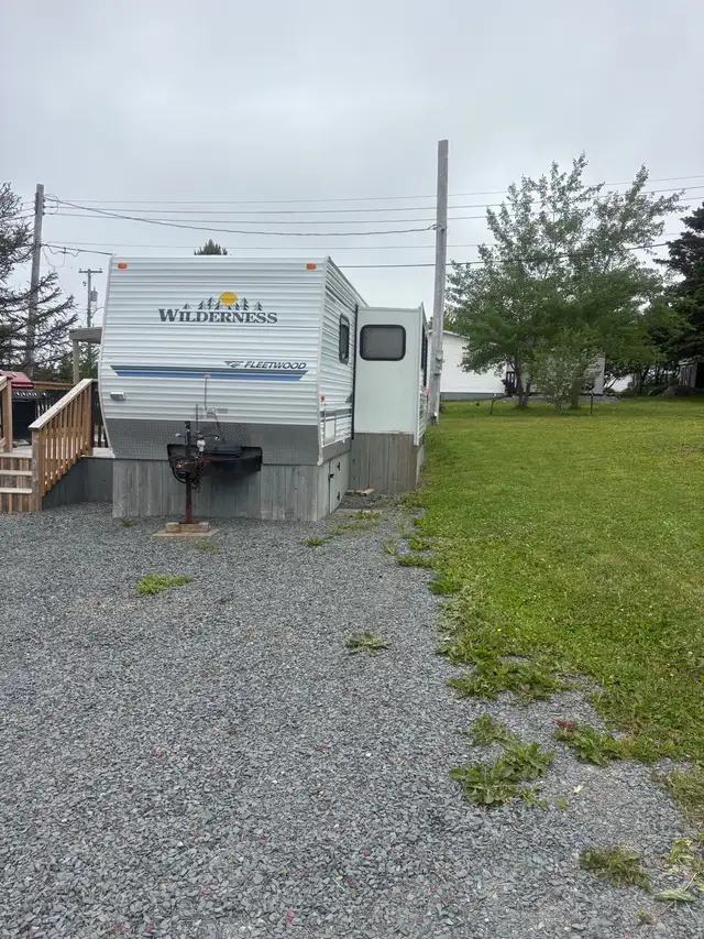 Lot for sale with Seasonal Trailer. 