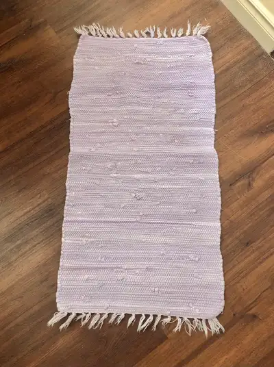 Mauve Violet Purple Rag Rug Home Decor, View more