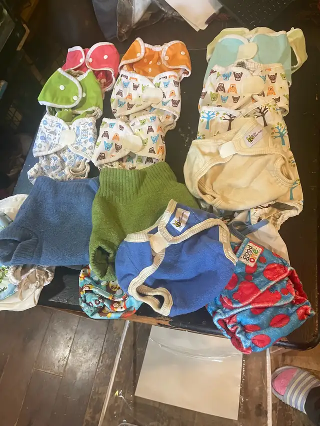 Bummis pre folds and covers cloth diapers lot in Bathing & Changing in Ottawa - Image 11