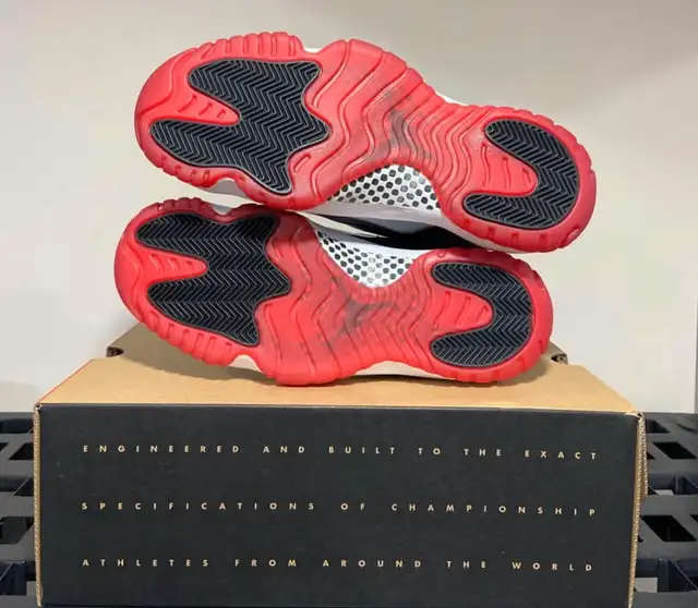 Jordan 11 Bred Size 9 DS62863265102339121