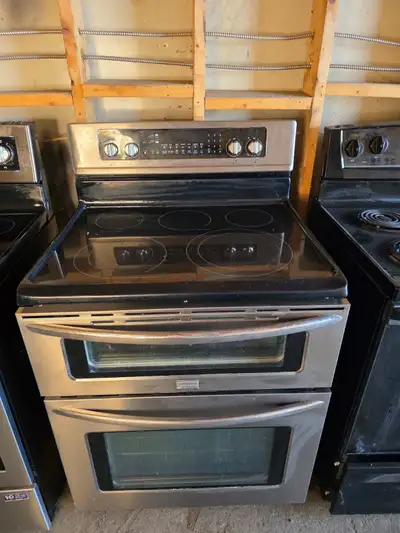  Frigidaire double oven electric range, View more